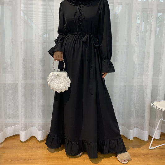 Stitching Style Abaya Dress – Modest Fashion for Women